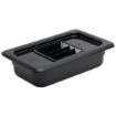 Picture of Vogue Polycarbonate 1/4 Gastronorm Container 65mm Black