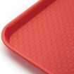 Picture of Olympia Kristallon Polypropylene Fast Food Tray Red Medium 415mm - P504