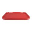 Picture of Olympia Kristallon Polypropylene Fast Food Tray Red Medium 415mm - P504