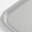 Picture of Olympia Kristallon Polypropylene Fast Food Tray Grey Medium 415mm - P502