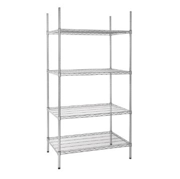 Picture of Vogue 4 Tier Wire Shelving Kit 915x610mm