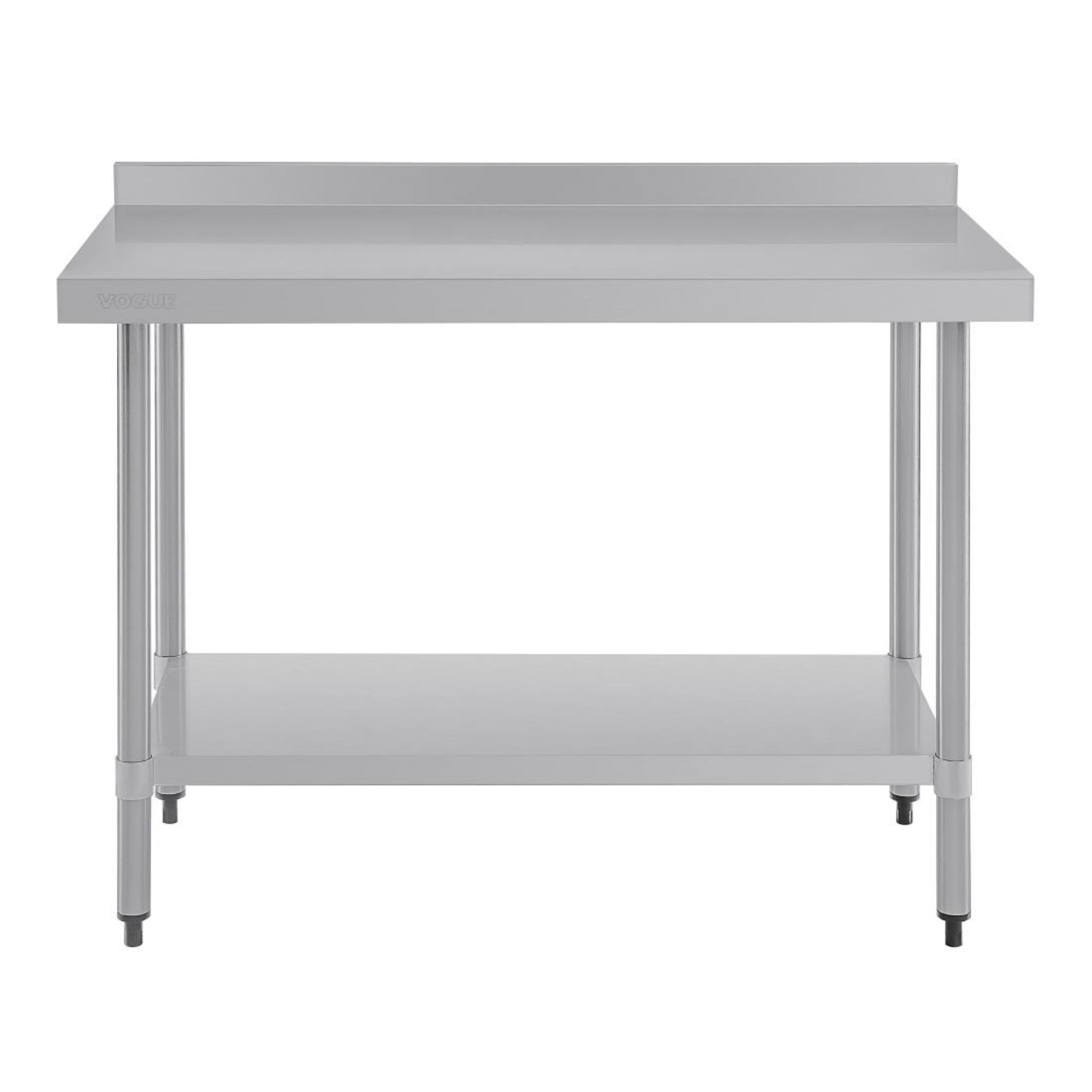 Picture of Vogue Stainless Steel Prep Table with Upstand 1200mm