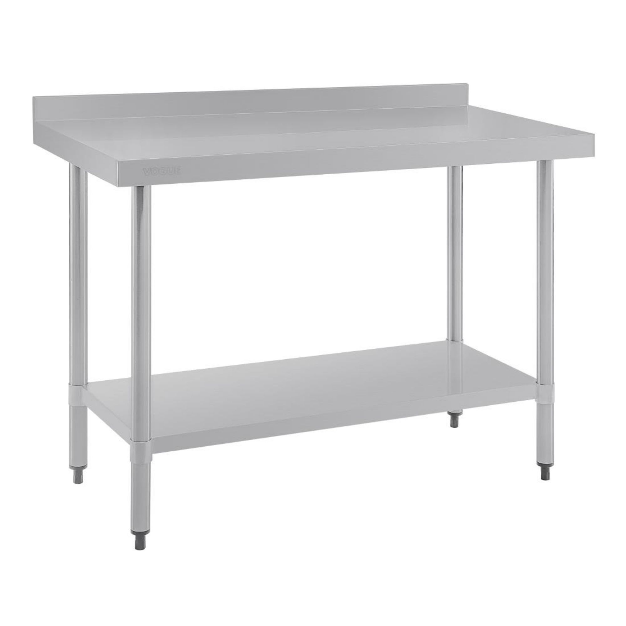 Picture of Vogue Stainless Steel Prep Table with Upstand 1200mm