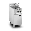 Picture of Lincat Opus 800 Electric Free-standing Twin Tank Fryer - 2 Baskets - W 400 mm - 14.0 kW