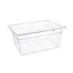 Picture of Vogue Polycarbonate 1/2 Gastronorm Container 150mm Clear