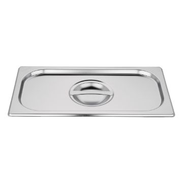 Picture of Vogue Stainless Steel 1/3 Gastronorm Lid
