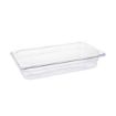 Picture of Vogue Polycarbonate 1/3 Gastronorm Container 65mm Clear
