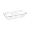 Picture of Vogue Polycarbonate 1/3 Gastronorm Container 65mm Clear