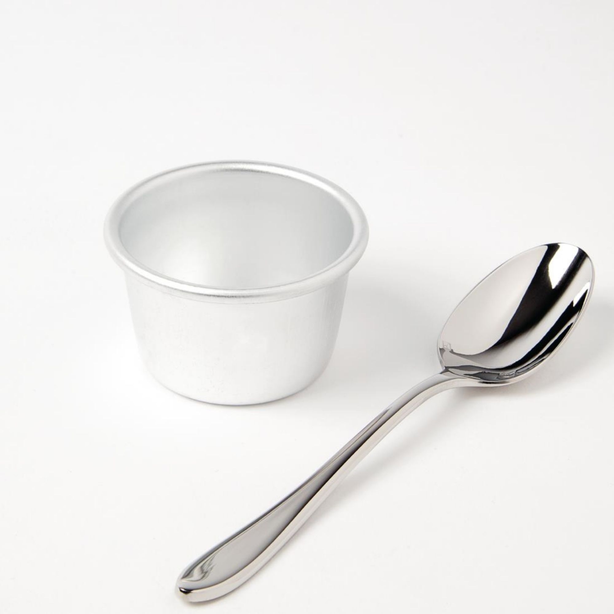 Picture of Vogue Aluminium Mini Dariole Mould 85ml (6 pack)