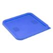 Picture of Hygiplas Square Food Storage Container Lid Blue Medium