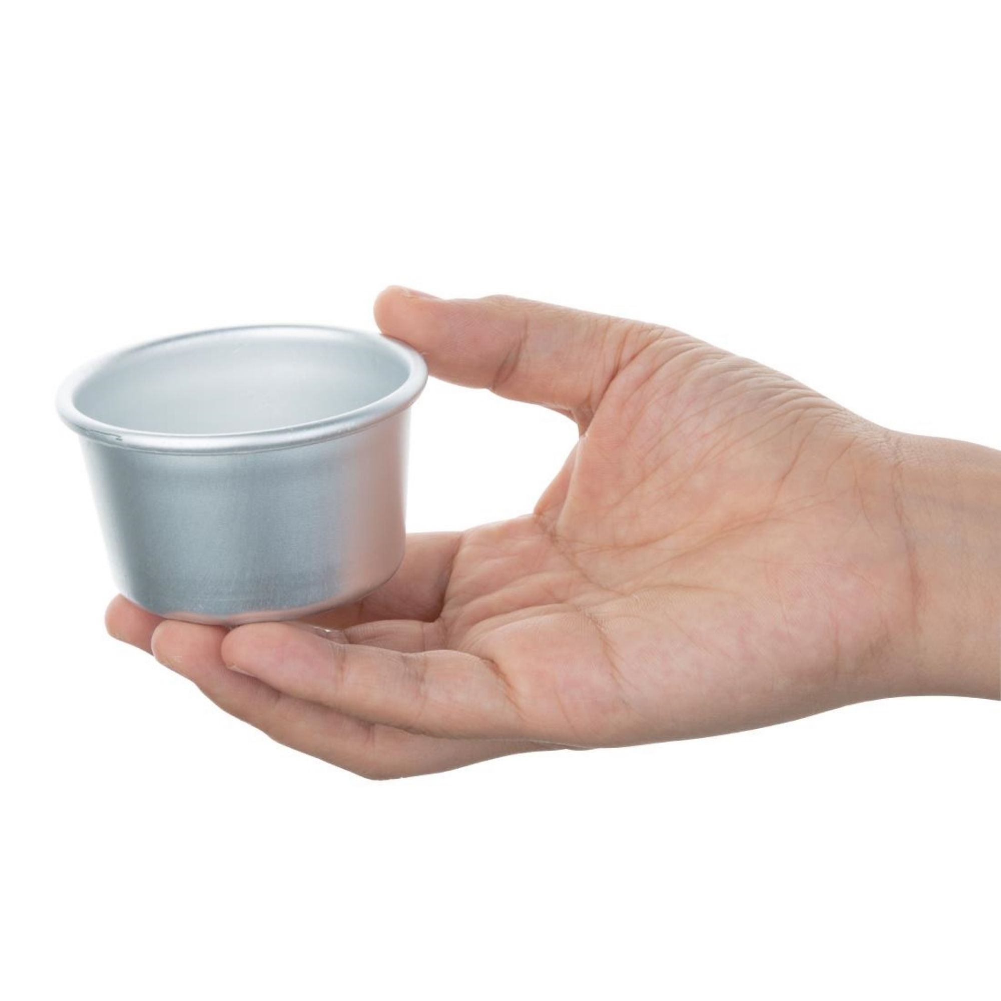 Picture of Vogue Aluminium Mini Dariole Mould 100ml (6 pack)