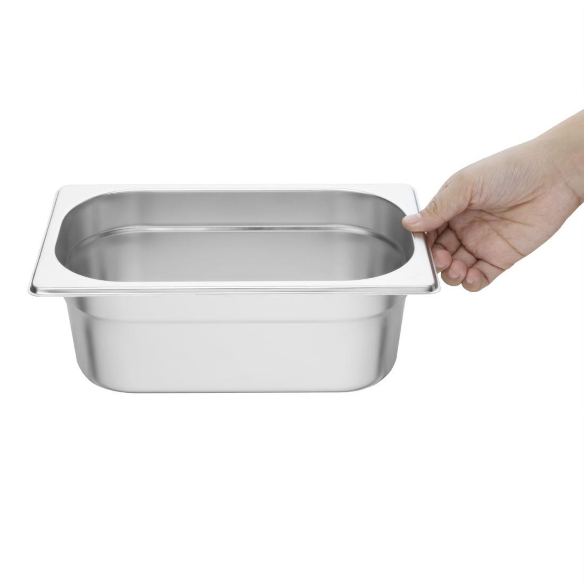 Picture of Vogue Stainless Steel 1/4 Gastronorm Tray 100mm