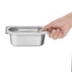 Picture of Vogue Stainless Steel 1/9 Gastronorm Tray 65mm