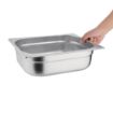 Picture of Vogue Stainless Steel 1/2 Gastronorm Tray 100mm