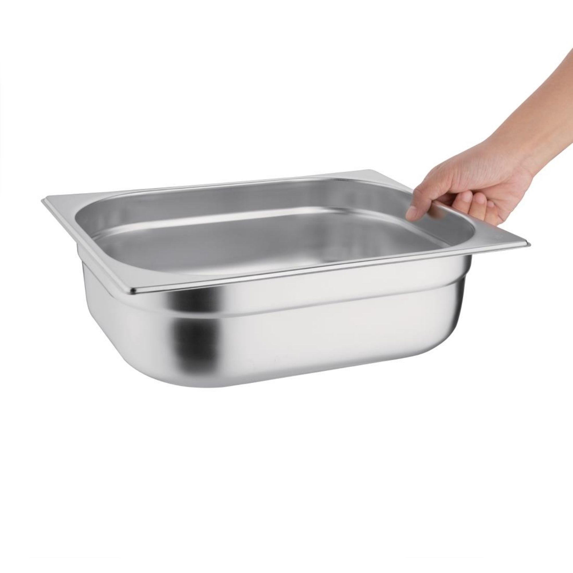 Picture of Vogue Stainless Steel 1/2 Gastronorm Tray 100mm