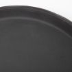 Picture of Olympia Kristallon Fibreglass Round Non-Slip Tray Black 356mm