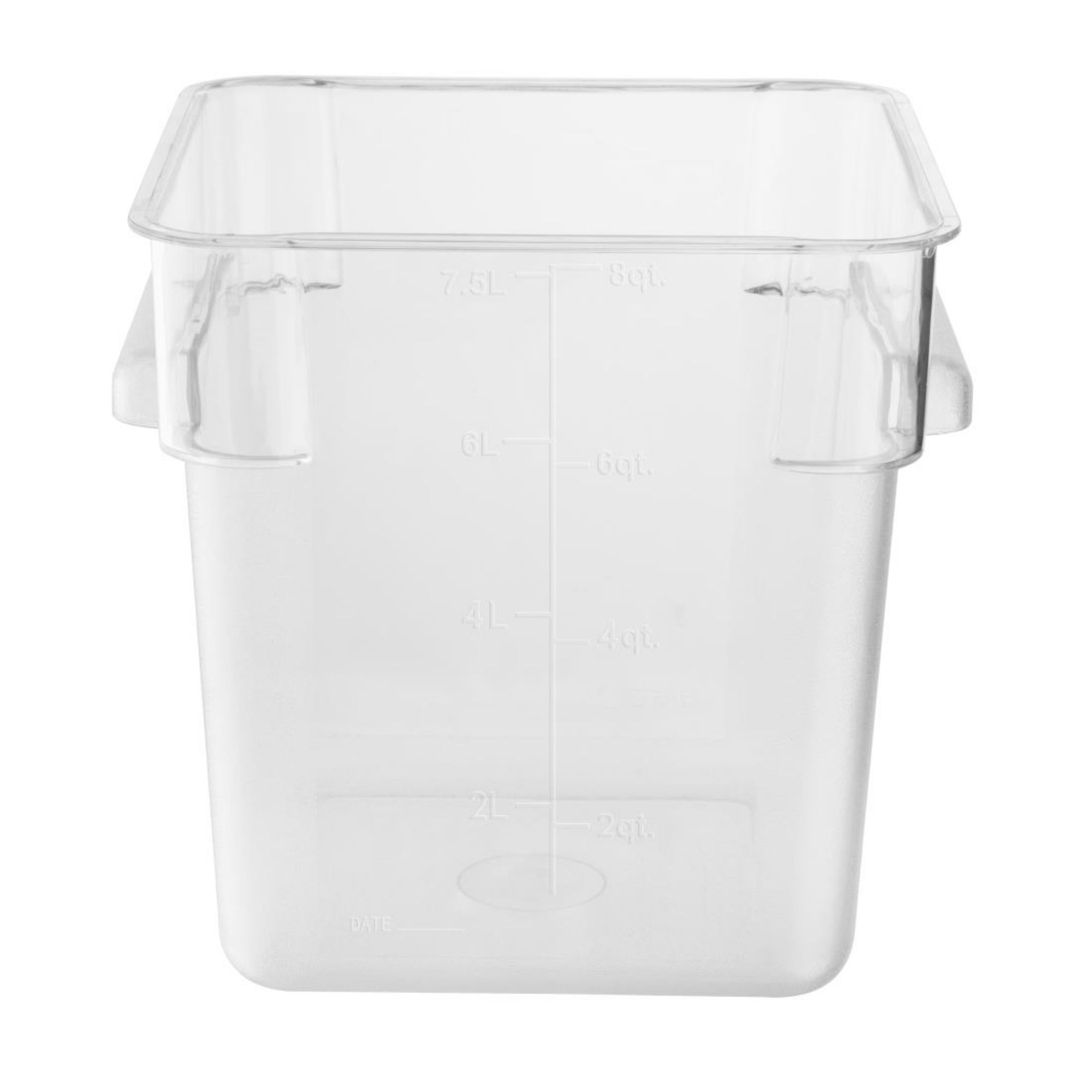 Picture of Hygiplas Polycarbonate Square Storage Container 7Ltr