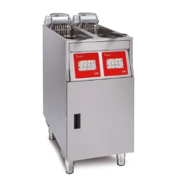 Picture of FriFri Touch 422 Electric Free-standing Twin Tank Fryer - 2 Baskets - W 400 mm - 2 x 7.5 kW - Single Phase