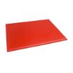 Picture of Hygiplas Thick High Density Red Chopping Board Large 600x450x25mm