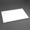 Picture of Hygiplas Thick High Density White Chopping Board Standard 450x300x25mm