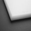 Picture of Hygiplas Thick High Density White Chopping Board Standard 450x300x25mm