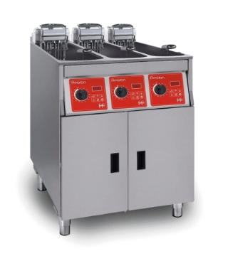 Picture of FriFri Precision 633 Electric Free-standing Triple Tank Fryer - 3 Baskets - W 600 mm - 3 x 9.0 kW