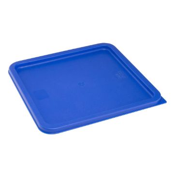 Picture of Hygiplas Square Food Storage Container Lid Blue Large