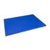 Picture of Hygiplas Thick Low Density Blue Chopping Board Large 600x450x20mm
