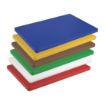 Picture of Hygiplas Thick Low Density Blue Chopping Board Large 600x450x20mm
