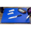 Picture of Hygiplas Thick Low Density Blue Chopping Board Large 600x450x20mm