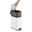 Picture of Jantex Slim Bin White 5Ltr