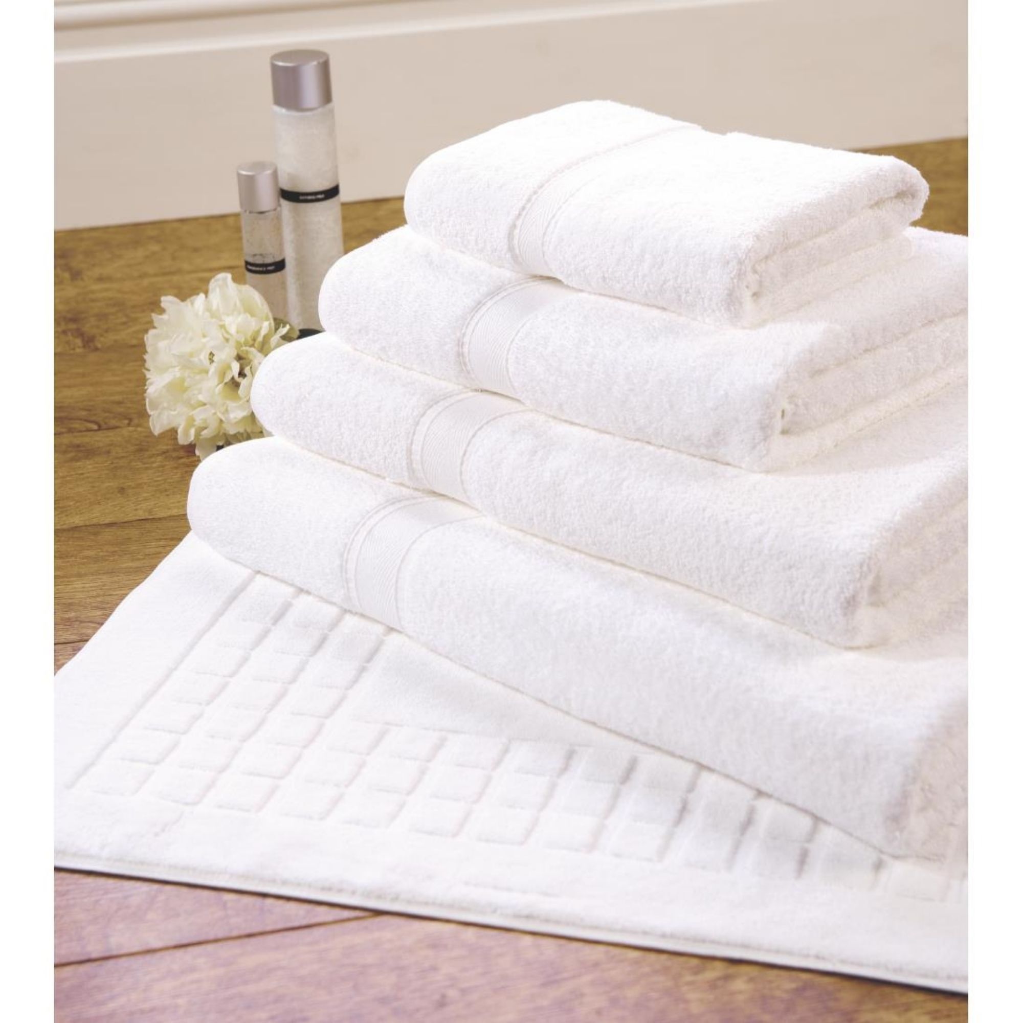 Picture of Mitre Luxury Savanna Hand Towel White