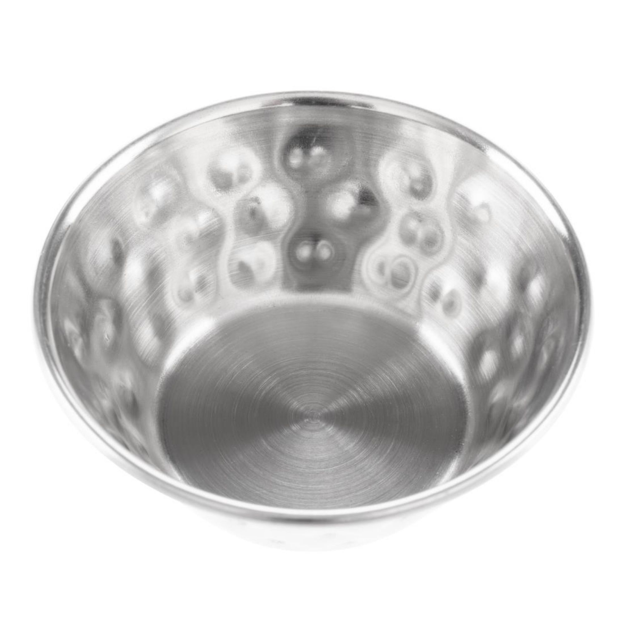 Picture of Olympia Hammered Stainless Steel Sauce Cups 45ml (Pack of 12)