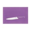 Picture of Hygiplas High Density Purple Chopping Board 450x300x12mm