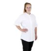 Picture of Southside Harlem Chefs Jacket White Short Sleeve Mesh Size M