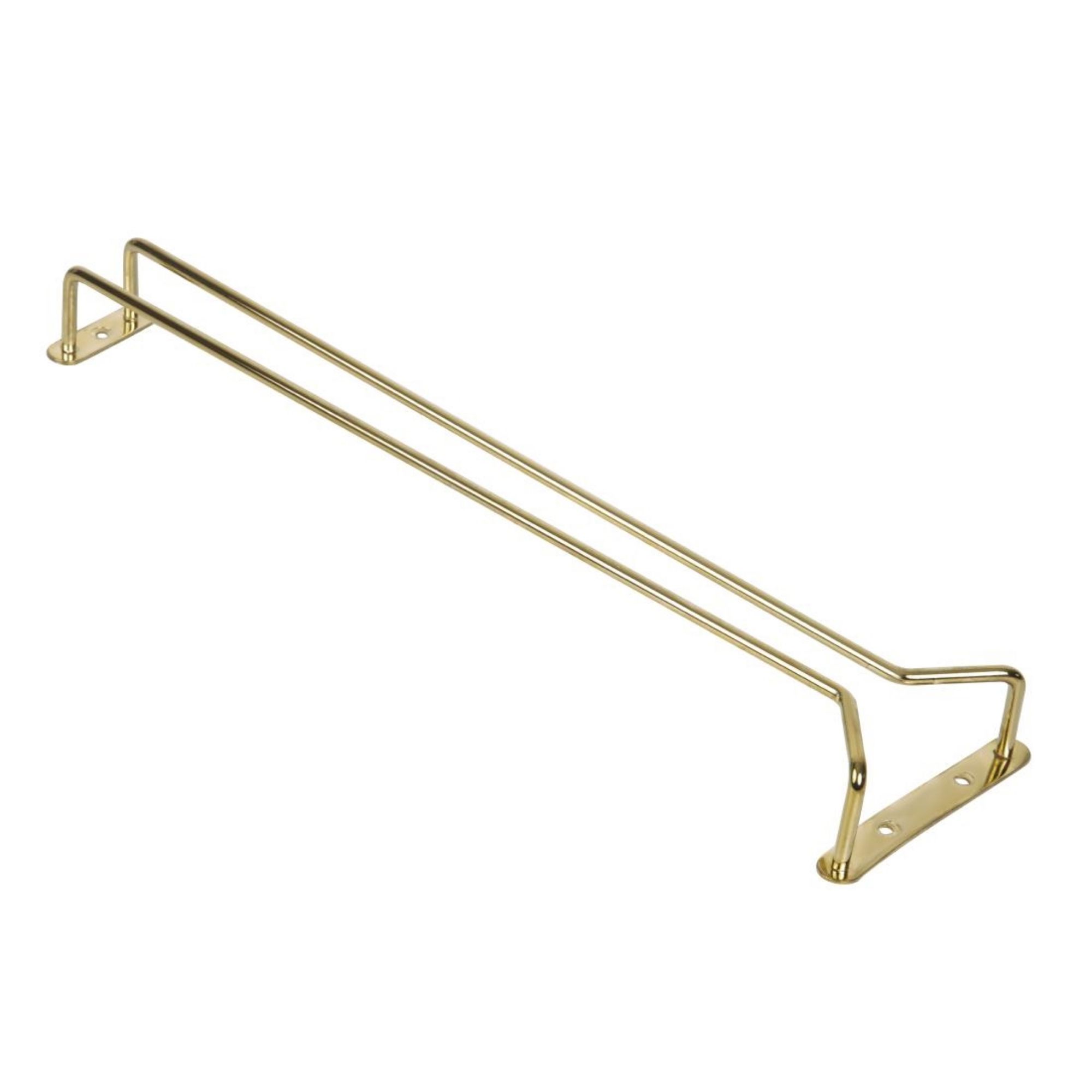 Picture of Beaumont Brass Wine Glass Rack 410mm