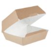 Picture of Colpac Compostable Kraft Burger Boxes Large 135mm (250 pack)