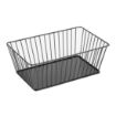 Picture of Olympia Wire Food Display Tray Rectangular Black 280x180x100mm
