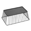 Picture of Olympia Wire Food Display Tray Rectangular Black 280x180x100mm