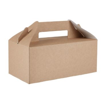 Picture of Colpac Recyclable Kraft Gable Boxes Small (125 Pack)