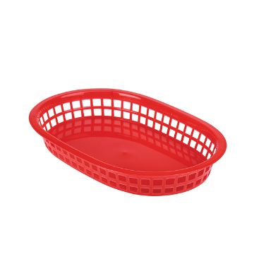Picture of Fast Food Basket Red 27.5 x 17.5cm - Pack of 6