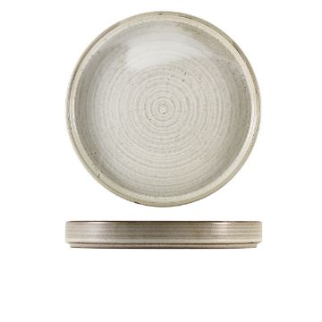 Picture of Terra Porcelain Grey Presentation Plate 26cm - Pack of 6