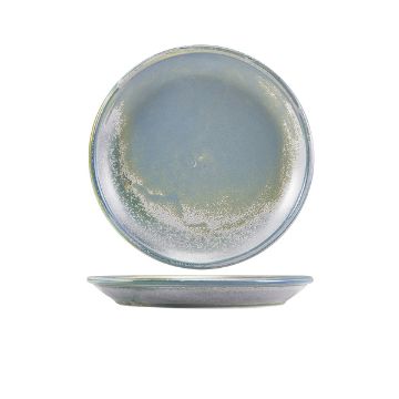 Picture of Terra Porcelain Seafoam Coupe Plate 19cm - Pack of 6