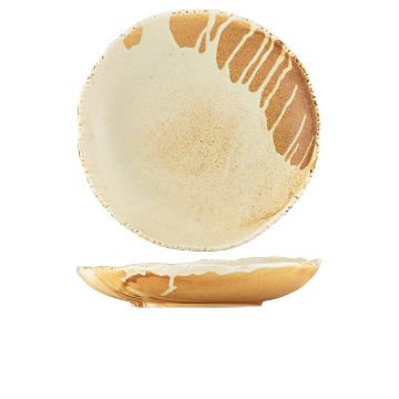 Picture of Roko Porcelain Sand Coupe Bowl 25cm - Pack of 3