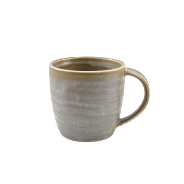 Picture of Terra Porcelain Matt Grey Mug 30cl/ 10.5oz - Pack of 6