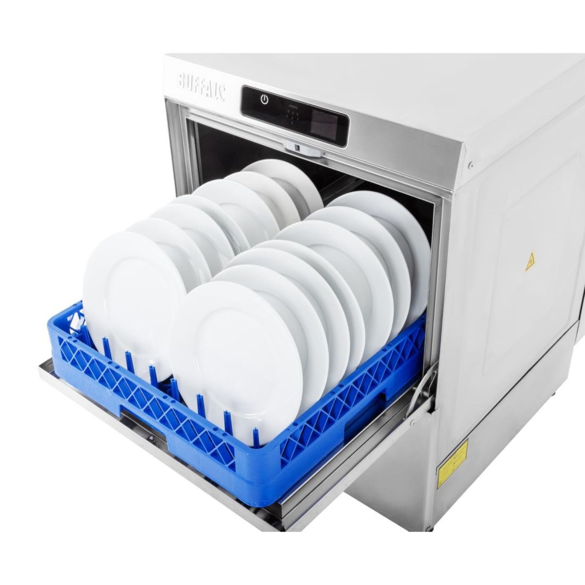 Picture of Buffalo Digital Undercounter Dishwasher with Drain Pump 500mm Basket 2.9kW Single Phase