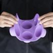 Picture of Hygiplas Flexible Silicone Six Hole Purple Muffin Pan