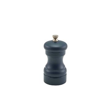 Picture of Blue Wooden Salt/ Pepper Grinder 10cm - Pack of 6