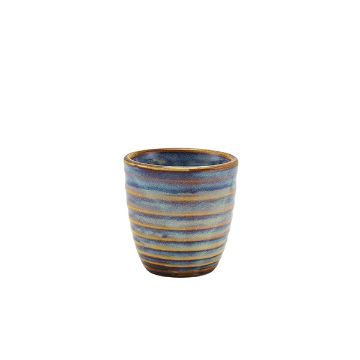 Picture of Terra Porcelain Aqua Blue Dip Pot 8.5cl/ 3oz - Pack of 12