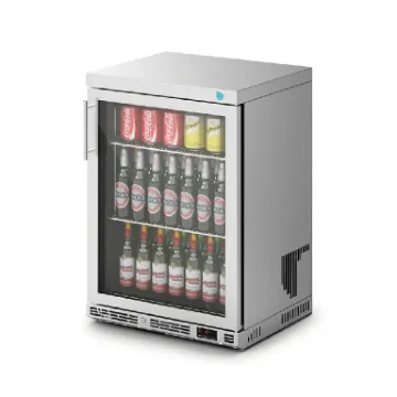Picture of IMC Ventus V60 Bottle Cooler [Front Load] - Glass Door - Stainless Steel Frame - H 850 mm - W 600 mm - R290